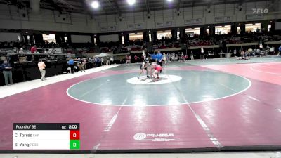 150 lbs Round Of 32 - Claudio Torres, Lake Highland Prep vs Suyoung Yang, Peddie School