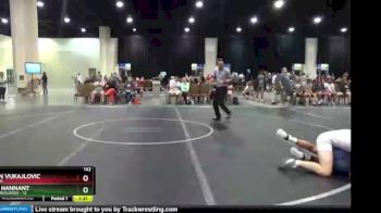 132 lbs Round 5 (8 Team) - Jovan Vukajlovic, CFWA vs Kole Hannant, Deland Bulldogs