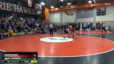 N-26 lbs Cons. Round 1 - Israel Chandran, LMWC vs Colton Meade, Big Game Wrestling Club