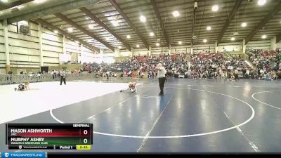 54 lbs Semifinal - Mason Ashworth, JWC vs Murphy Ashby, Wasatch Wrestling Club