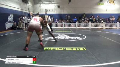 285 lbs Round of 32 - Josh Martinez, Fair Lawn vs Coley Azim Baker, Holy Spirit