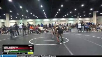 132 lbs Finals (2 Team) - Austin McKinney, Suwannee vs Keon Barrientos, Dark Knights WC