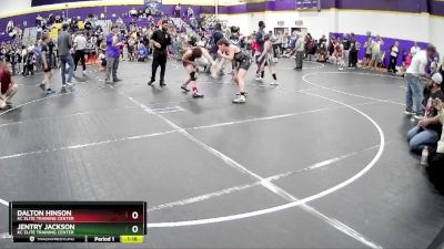 125 lbs 1st Place Match - Dalton Hinson, KC Elite Training Center vs Jentry Jackson, KC Elite Training Center