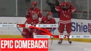 EPIC COMEBACK: Miami Scores Five Goals In Final Three Minutes To Turn 5-2 Deficit To 7-5 Win Over Keene State