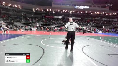 91 lbs Round Of 32 - Jowell Alfonso, Orchard South WC vs Connor DePersis, Wyckoff