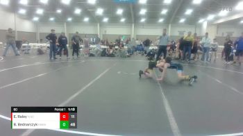 80 lbs Round 9 (10 Team) - Ethan Raley, Florida Scorpions vs Brett Bednarczyk, Hanover Hawkeye