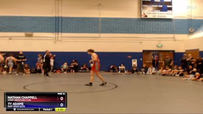 138 lbs Cons. Round 1 - Nathan Chappell, Hawk Wrestling Club vs Ty Adams, East Idaho Elite