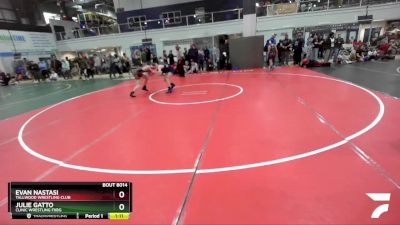 101 lbs Quarterfinal - Evan Nastasi, Tallwood Wrestling Club vs Julie Gatto, Clinic Wrestling FXBG