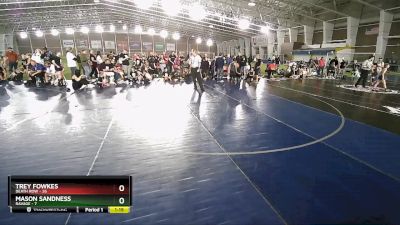 80 lbs Finals (8 Team) - Trey Fowkes, Death Row vs Mason Sandness, Ravage