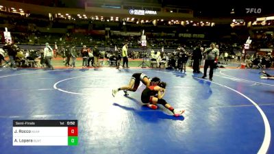 80 lbs Semifinal - Jonathan Rocco, Kearny vs Anthony Lopera, Buxton (NJ)