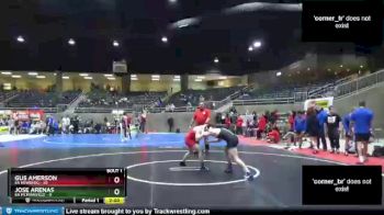 138 lbs Round 1 (4 Team) - Gus Amerson, 6A Newberg vs Jose Arenas, 6A McMinnville
