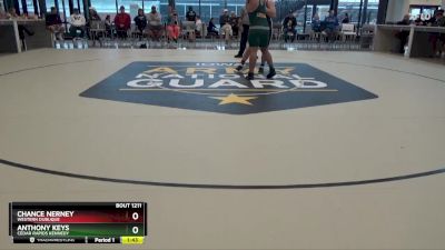 JV-25 lbs Round 3 - Anthony Keys, Cedar Rapids Kennedy vs Chance Nerney, Western Dubuque