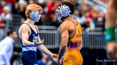 125 lb Quarterfinal, Richie Figueroa, Arizona State vs Braeden Davis, Penn State