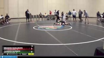 148 lbs Semis & 3rd Wb (16 Team) - Brandon Russleburg, Backyard Boyz White vs Cameron Glowach, Backyard Boyz Blue