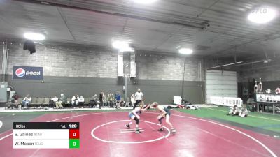 88 lbs Rr Rnd 3 - Braden Gaines, Bear Cave vs Wyatt Mason, Touch Of Gold