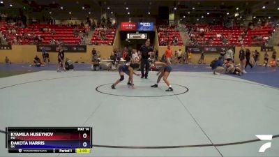 Exhibition 100-105 lbs Round 3 - Kyamila Huseynov, MO vs Dakota Harris, OK