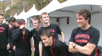 UGA Mens Team Runner-Up 2012 SEC Cross Country