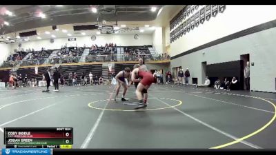 152 lbs Champ. Round 2 - Cody Biddle, T.U.F. Wrestling Club vs Josiah Green, Columbus North Wrestling Club