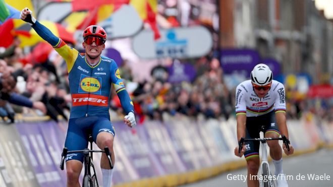 Mads Pedersen Defeats Mathieu Van der Poel To Win 2024 Gent-Wevelgem