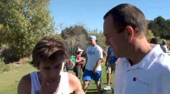 Colorado's Jake Hurysz after 8th place finish at 2012 Pac 12 XC Championships