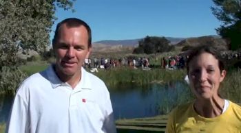 Oregon women's coach Maurica Powell discusses change in strategy with Hasay's illness place finish at 2012 Pac 12 XC Championships