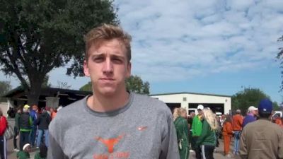 Patrick McGregor after best XC race ever at 2012 Big 12 XC Champs