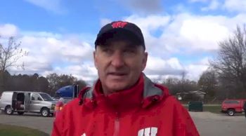 Wisconsin coach Mick Byrne