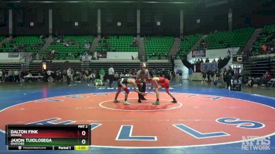 1A-4A 126 Cons. Semi - Jaxon Tuiolosega, Ohatchee vs Dalton Fink, Weaver