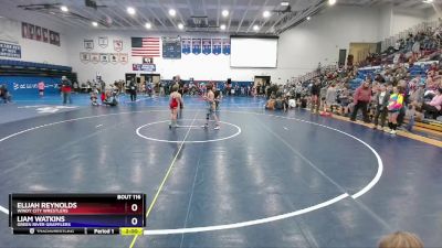 70 lbs Round 2 - Elijah Reynolds, Windy City Wrestlers vs Liam Watkins, Green River Grapplers