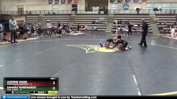 130 lbs Round 1 (8 Team) - Jasmine Ward, Lindenwood University vs Samara Markwardt, Carl Albert