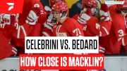 How Close Is Boston University Forward Macklin Celebrini To Connor Bedard?