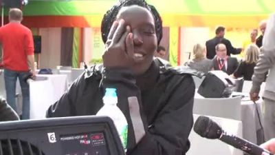 Edna Kiplagat expresses feelings about 2012 New York City Marathon