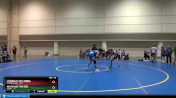 116 lbs Round 3 (6 Team) - Jordan Escarra, Cypress Bay vs Nathan Fisher, SOWA
