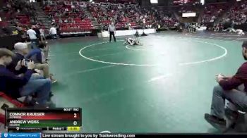 D1-126 lbs Cons. Round 1 - Andrew Weiss, Holmen vs Connor Krueger, Superior