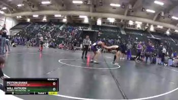 160 lbs Round 3 (6 Team) - Will Rathjen, Midwest Destroyers vs Peyton Evans, G.I. Grapplers Black