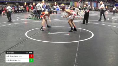 100 lbs Round Of 64 - Elija Rodriguez, Hopewell vs Hunter Kapitula, Lake Lehman