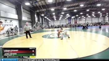115 lbs Rd# 9- 2:15pm Saturday Final Pool - James Sievers, Minion Green vs Logan Stewart, PA Silver