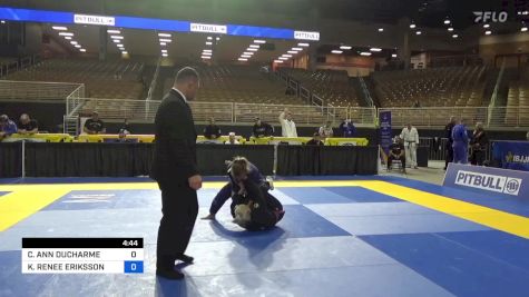 CARLY ANN DUCHARME vs KATHRYN RENEE ERIKSSON 2024 Pan Jiu Jitsu IBJJF Championship