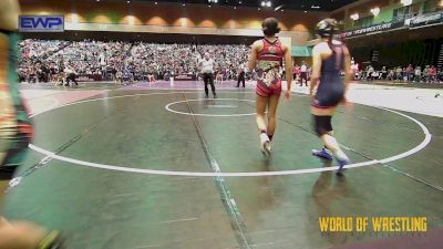 107 lbs Round Of 16 - Jazmine Turner, Nor Cal Take Down vs Azelie Bosquez, Westview