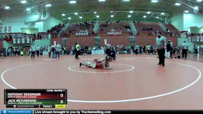 113 lbs Cons. Round 7 - Anthony Kessinger, Invicta Wrestling Academy vs Jack Richardson, Roncalli Wrestling Foundation