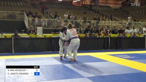 ANNALIESE MAI HEISSLER vs ELIZANDRA JANETE GOURGEL WASSUCA 2024 Pan Jiu Jitsu IBJJF Championship
