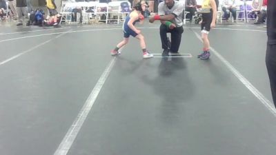 56 lbs Round 1 (3 Team) - Colin Lloyd, Florida Scorpions vs Ted Hillanbrand, Smithfield Youth Wrestling