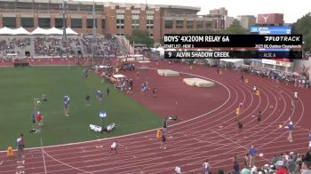 High School Boys' 4x200m Relay 6A