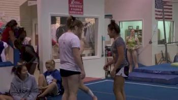 Lizzy LeDuc's Floor Routine Goes Gangnam Style