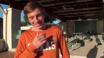 Craig Lutz not a miler but rolling in 400 repeats