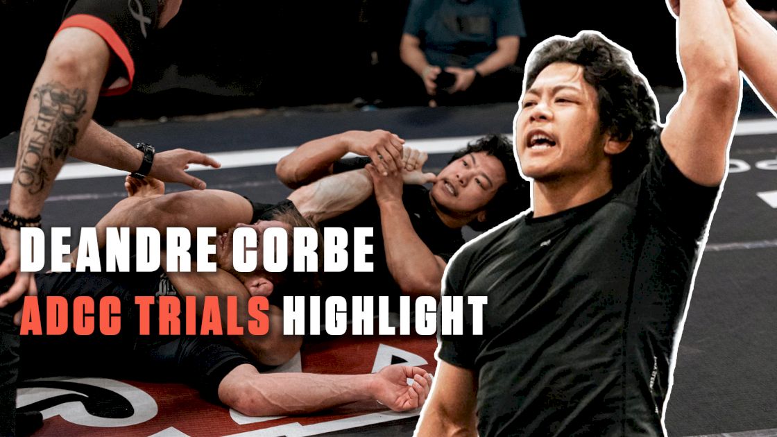 Deandre Corbe Makes Epic Run At ADCC Trials | Highlight