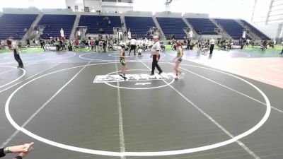 86 lbs 2nd Place - Marcia Nunez, Redwave vs Santiago Guillent, So Cal Grappling