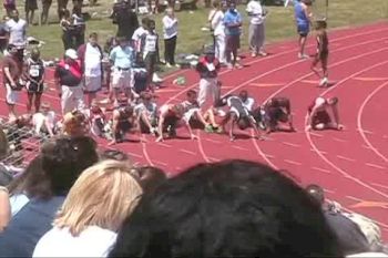 Boys 100 prelims