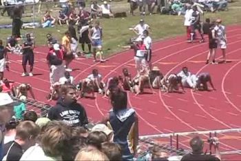 Girls 100 Hurdles final