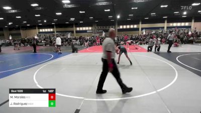 109 lbs Round Of 32 - Megan Morales, Red Wave WC vs Jara Rodriguez, Ascend Wr Acd